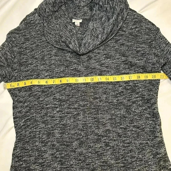 Merona Marled Cowl Neck Sweater Dress L - Picture 10 of 11